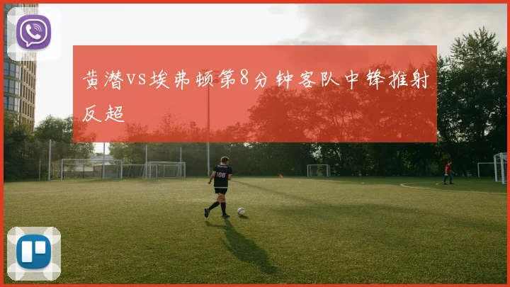 黄潜vs埃弗顿第8分钟客队中锋推射反超